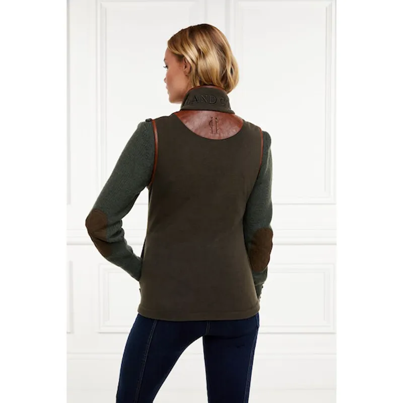 Holland Cooper Country Fleece Gilet - Khaki-2